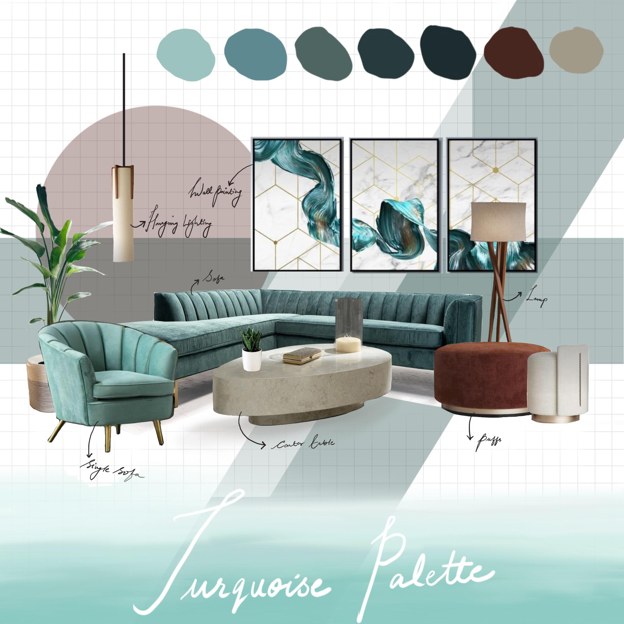 Designing with Depth: The Power of the Turquoise Palette